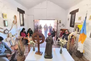 Recuerdan los 4 aos de la Beatificacin de Fray Mamerto Esqui en El Suncho