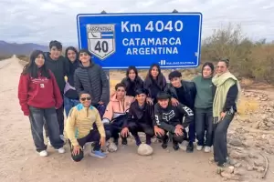 Orgullo: Alumnos de El Rodeo solidarios con chicos de escuelas de Beln