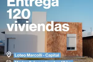 Hoy nueva entrega de 120 viviendas a familias catamarqueas