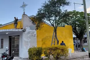 Gesto solidario transforma la Capilla Virgen de Lujn