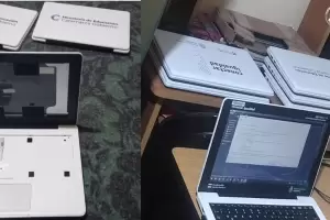 Recuperan computadoras robadas en el Colegio Nacional tras allanamientos