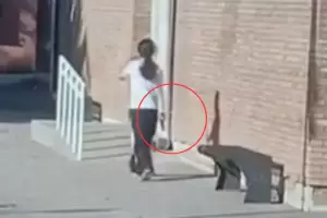 Mendoza :Se entreg la nena de 14 aos que se haba atrincherado con un arma en una escuela