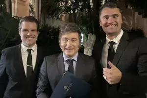 Milei despidi� a Charlie Kirk: "El mundo entero perdi� a un ser humano incre�ble"