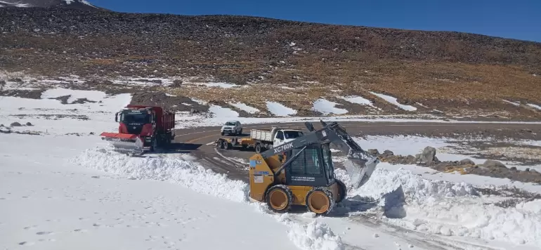 paso de san francisco nieve