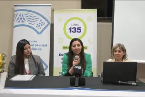 Relanzan la Lnea 135 para crisis emocionales y prevencin del suicidio