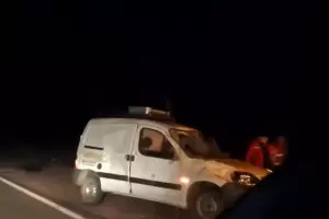 Tinogasta: un joven result herido tras chocar contra un caballo en la Ruta 60