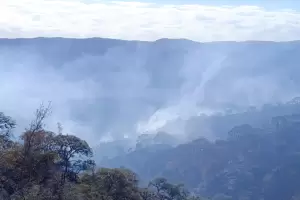 Contuvieron el incendio en La Estancita, pero persisten otros focos activos