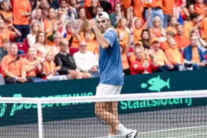 Cerndolo cierra el segundo triunfo y Argentina est a un paso de la Davis