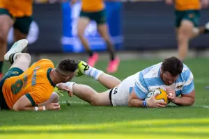 Los Pumas vencieron a Australia en un final dramtico