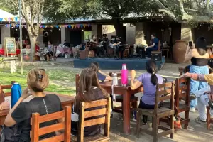 Jvenes artistas ofrecieron su canto en Casa de la Puna