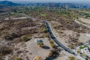 Pomn: El Gobierno inaugur la pavimentacin en el barrio San Sebastin