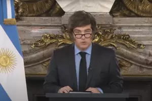 Milei: "Si fallamos volveremos a caer en el pozo de la inflacin descontrolada"