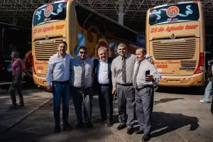 Catamarca incorpor siete colectivos para el corredor entre la Capital y el Valle Central