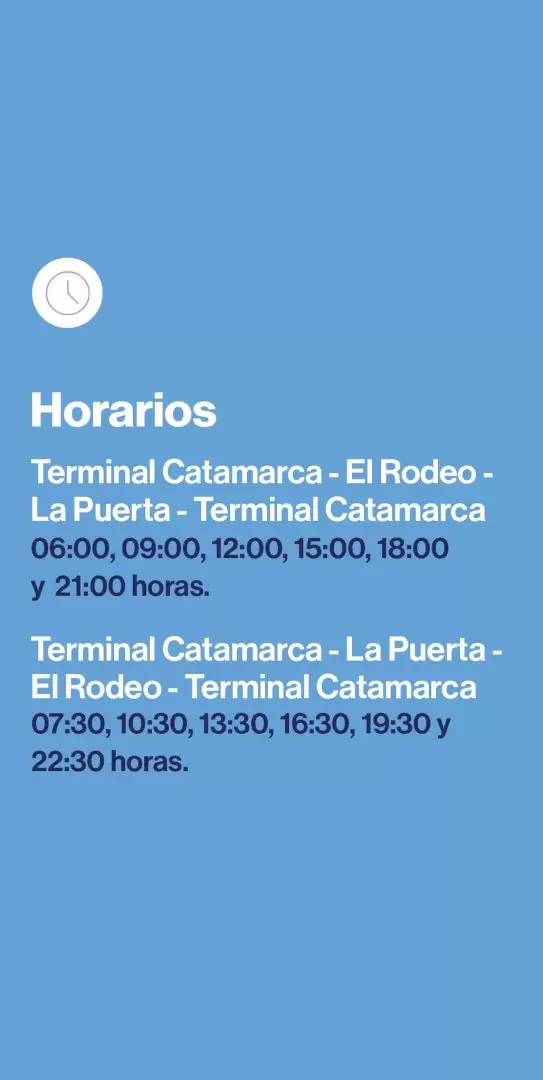 transporte el rodeo la puerta capital