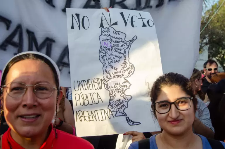 marcha universitaria