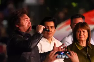 Milei lanz la campaa para octubre y dijo que los audios de Spagnuolo son IA