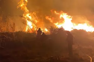 Alerta roja por incendios forestales: advierten el riesgo extremo por viento Zonda y aire seco