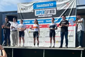 Maite Ovejero brilla en el Super Cup MTB con dos podios