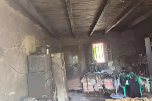 Violencia de gnero: incendi la casa de su pareja y fue aprehendido