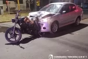 Un motociclista muri anoche tras una colisin: detuvieron al conductor del auto