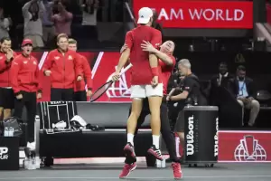 Cerndolo sum otro triunfo en la Laver Cup 2025 y el viral festejo con Agassi