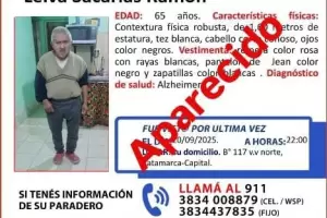 Encontraron a un hombre de 65 aos con Alzheimer que estaba desaparecido