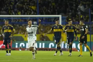 Boca empat 2-2 con Central Crdoba en la Bombonera