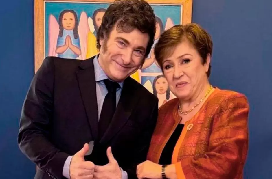 Milei y Georgieva