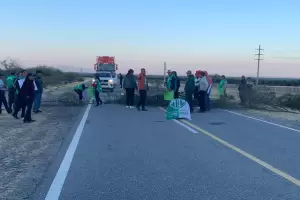 Reclamo salarial en Pomn: municipales cortan la Ruta 46