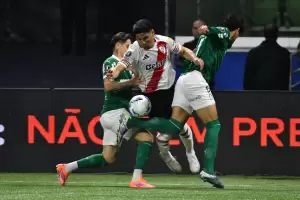 River perdi ante Palmeiras en Brasil y se despidi de la Copa Libertadores
