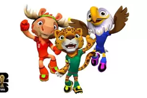 FIFA present� a las tres mascotas del Mundial 2026