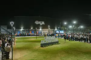 Inauguraron la Ciudad Deportiva de Saujil