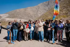 El Gobierno inaugur el camino a Alto Valle del Cajn