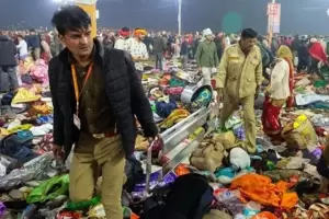 Tragedia en India: 36 muertos y 40 heridos en una estampida durante un acto pol�tico