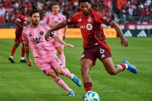 Con la clasificacin asegurada a los playoffs de la MLS, el Inter Miami de Lionel Messi empat 1-1 con Toronto