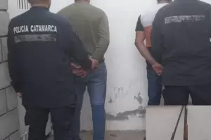 Aprehendieron a dos hombres por amenazas con armas de fuego en Saujil
