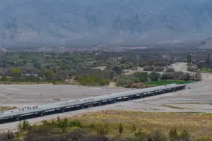 El nuevo puente de Las Mojarras, en Santa Mara, entra en su etapa final