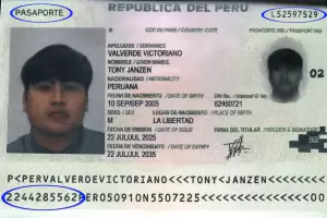 El curioso pasaporte de "Pequeo J" genera dudas y no es el que us Interpol
