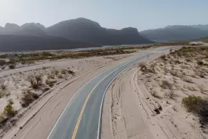 Inauguran la pavimentacin del acceso a las Termas de Hualfn