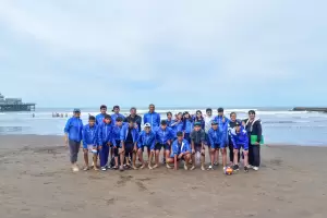 La delegaci�n catamarque�a lleg� a Mar del Plata para los Evita 2025