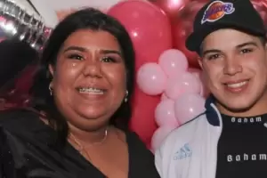 La emoci�n de Camilota luego de la mejor�a de Thiago Medina