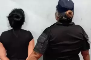 Arrestaron en La Paz a una mujer acusada de amenazas