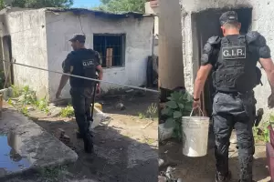 Feroz incendi consumi una vivienda en Catamarca