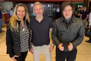 Tras los incidentes, Milei suspendi su acto de campaa en Santa Fe y viaj a Entre Ros