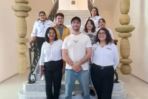 Luciano Cceres visit el Centro de Arte y Tecnologa Aplicada en Catamarca