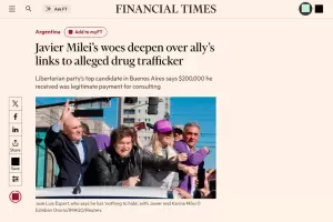 El Financial Times alert que el escndalo Espert "profundiza los problemas" de Milei