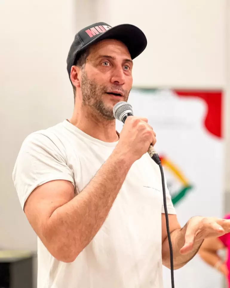 Luciano Cceres en el ISAC