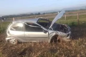 Tragedia en Catamarca: un joven muri tras un violento vuelco en la Ruta Nacional 64
