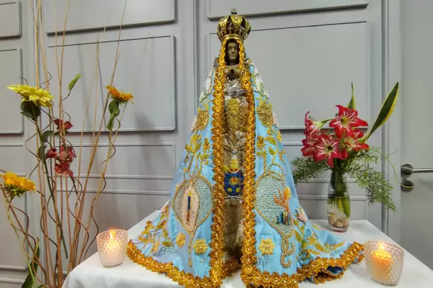 La Virgen del Valle inicia sus visitas a instituciones y organismos p�blicos