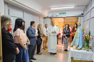 La Virgen del Valle inici sus visitas a instituciones, comenzando con la justicia de Catamarca